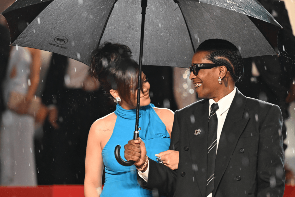Cannes Film Festival 2025 Rihanna A$AP Rocky Highest 2 Lowest red carpet