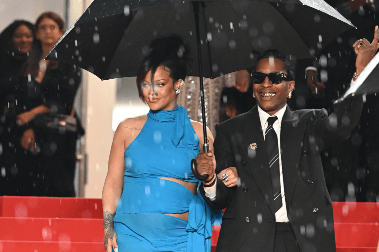 Cannes Film Festival 2025 Rihanna A$AP Rocky Highest 2 Lowest red carpet