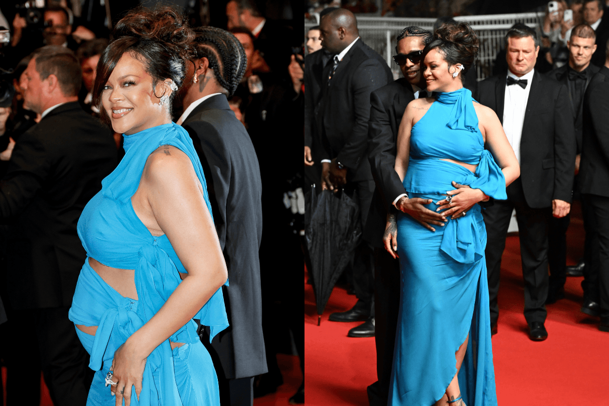 Cannes Film Festival 2025 Rihanna A$AP Rocky Highest 2 Lowest red carpet