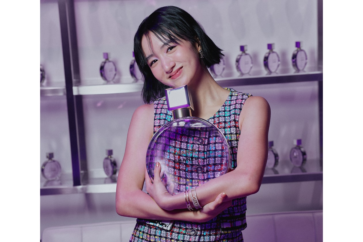 許恩怡與 CHANCE EAU SPLENDIDE 香氣相遇，讓幸運從機遇中綻放