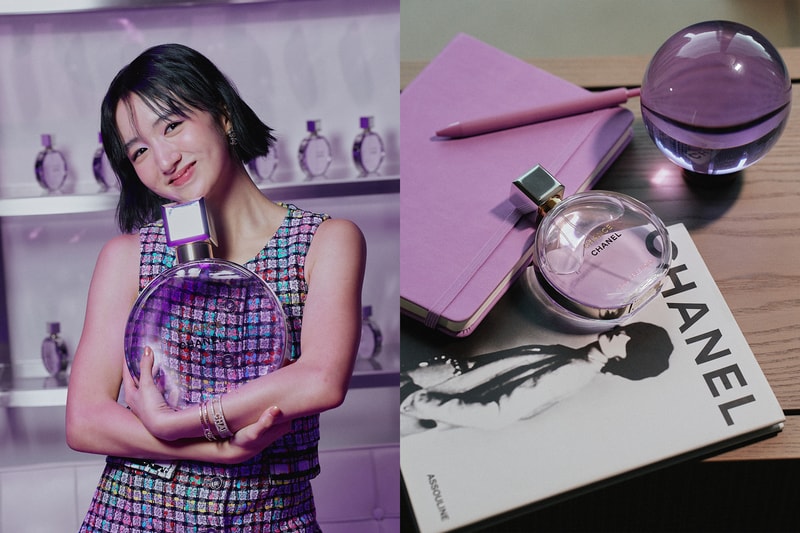 許恩怡與 CHANCE EAU SPLENDIDE 香氣相遇，讓幸運從機遇中綻放