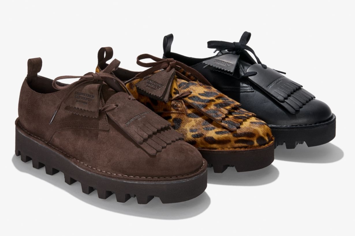 Clarks 與 Engineered Garments 再度聯手，舒適好穿也好搭！