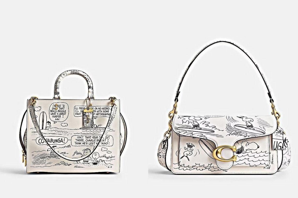 Coach x《Peanuts》聯乘系列：台灣開賣限定 Snoopy 公仔！