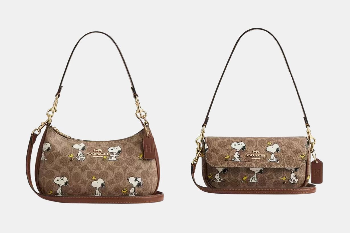 Coach x《Peanuts》聯乘系列：台灣開賣限定 Snoopy 公仔！