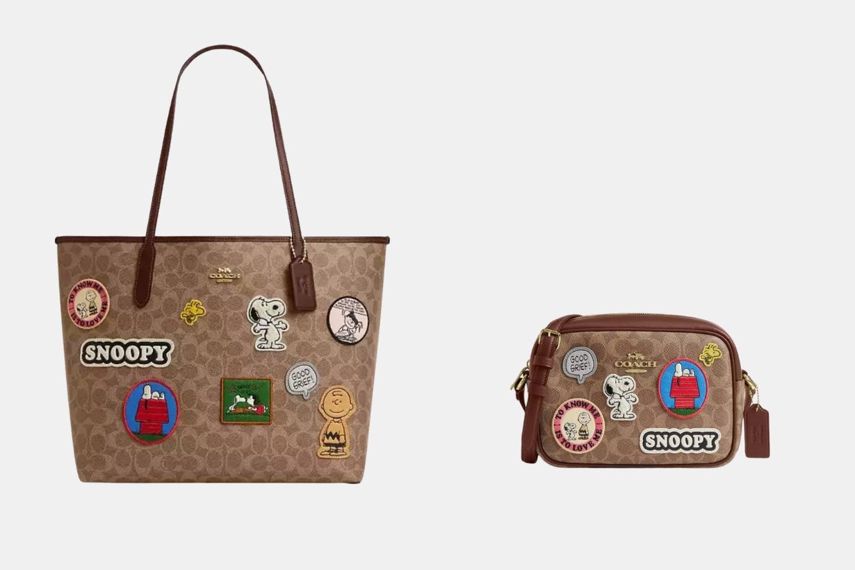 Coach x《Peanuts》聯乘系列：台灣開賣限定 Snoopy 公仔！