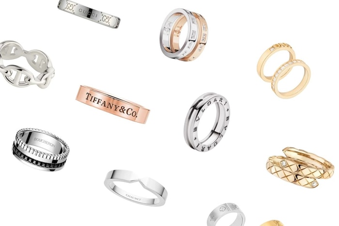 感受到愛的溫度：Bvlgari、Tiffany、Chanel…10＋ 款設計簡約高雅的情侶戒指推薦！