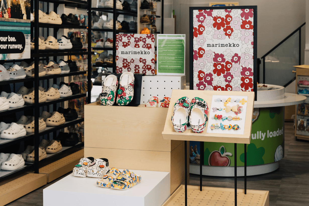 Crocs Taipei flagship store open top 5 Clog