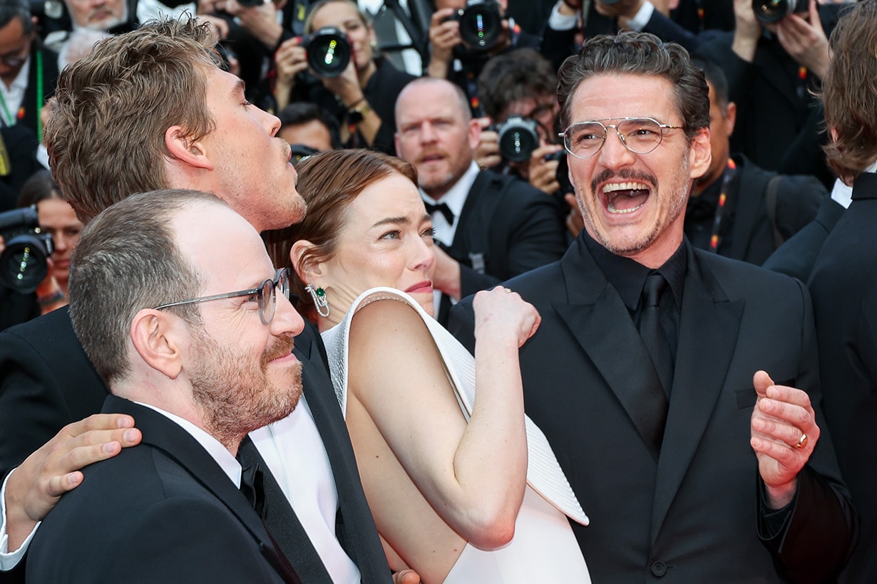 emma stone cannes bee eddington pedro austin red carpet