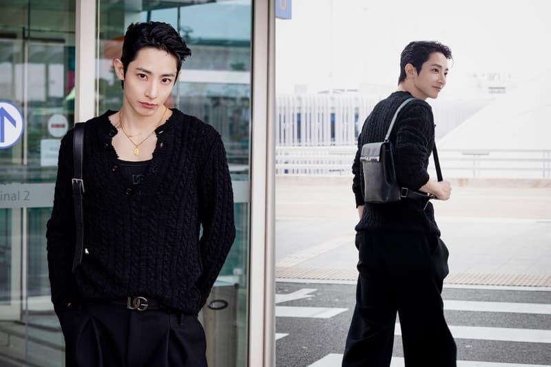 Dolce Gabbana Lee Soo Hyuk airport style