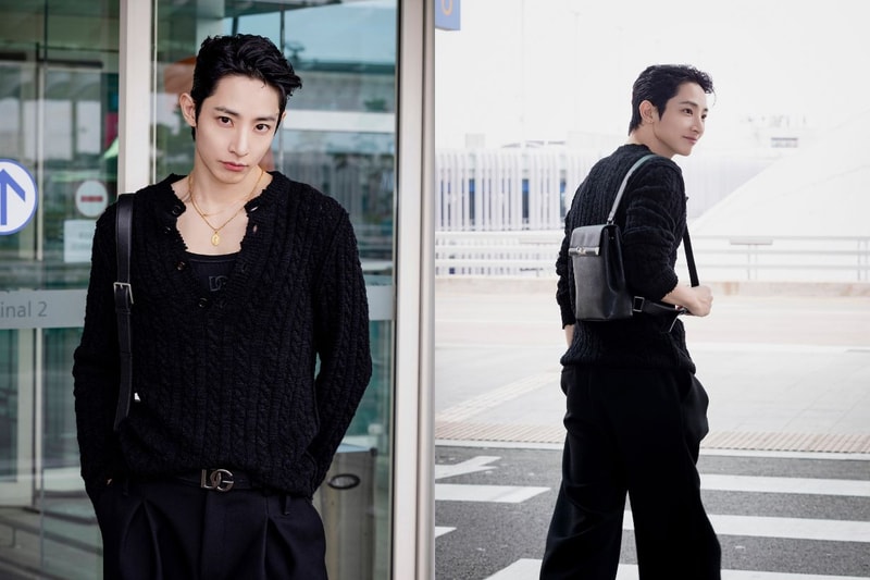 Dolce Gabbana Lee Soo Hyuk airport style
