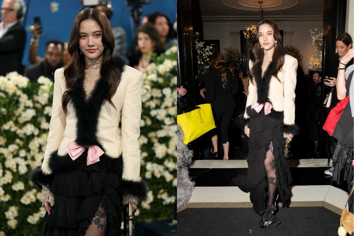 Freen Sarocha Met Gala 2025 Valentino Pink Theory
