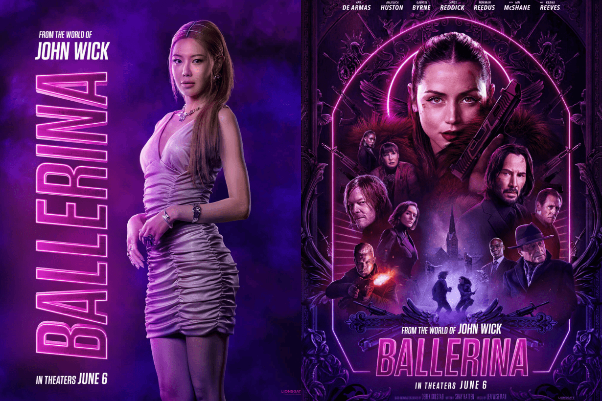 From the World of John Wick Ballerina Ana de Armas Keanu Reeves