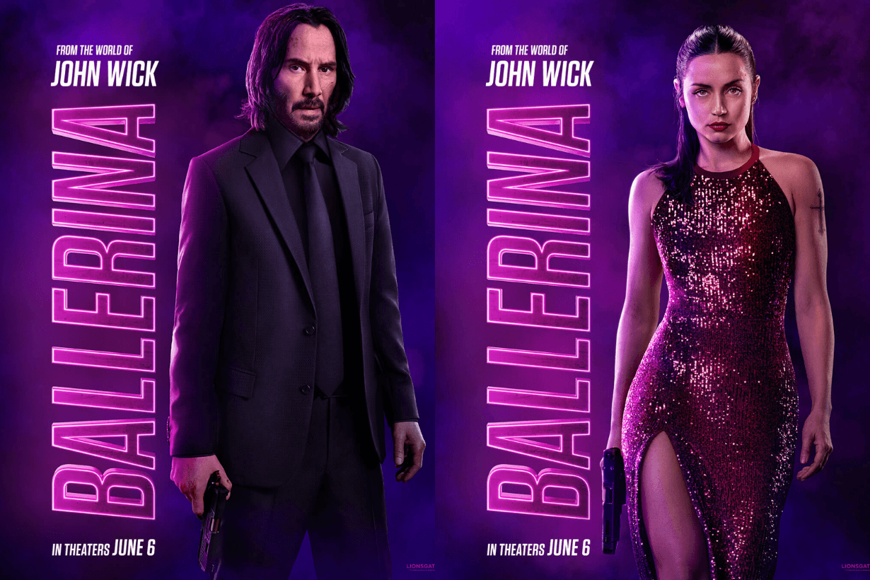 From the World of John Wick Ballerina Ana de Armas Keanu Reeves