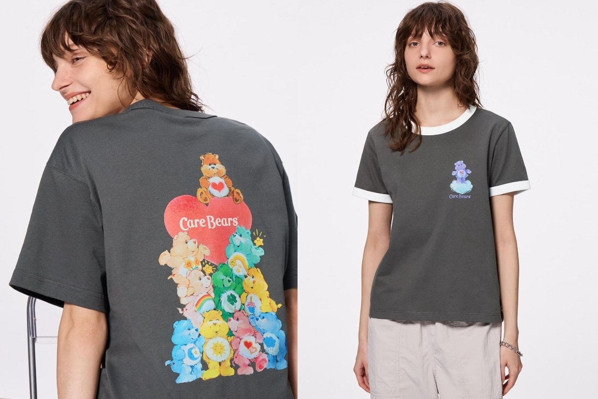 GU x Care Bears 聯乘系列可愛登場：讓人少女心爆發的小熊 Pouch 袋！