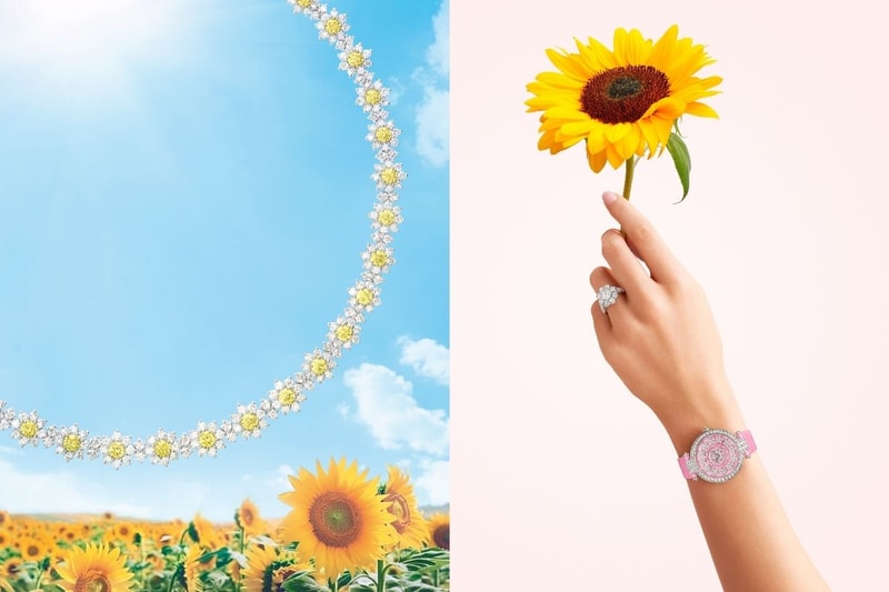 HARRY WINSTON 花卉主題珠寶系列，點亮你的夏日風采！