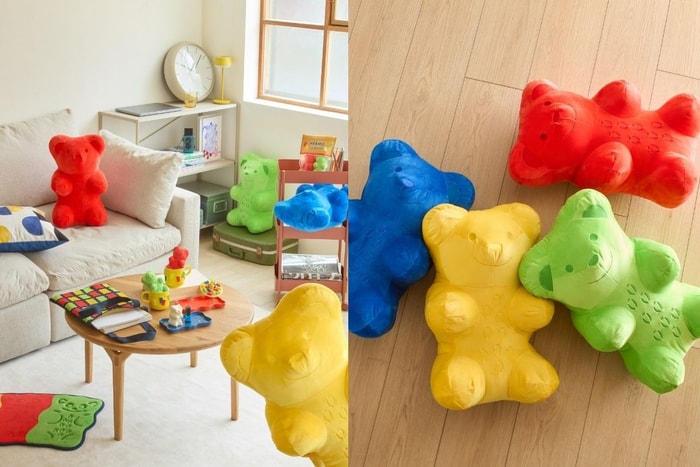 台灣家品品牌 HOLA x HARIBO 聯乘:熊仔糖變成抱枕,一系列軟軟甜甜超可愛!