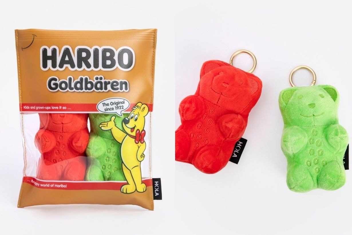 HOLA x HARIBO 聯乘：熊仔糖變成抱枕，一系列軟軟甜甜超可愛！