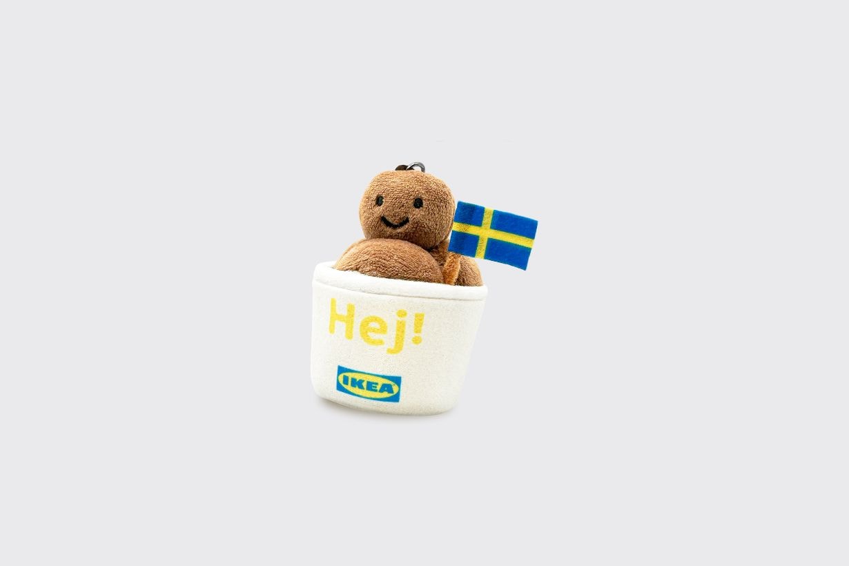 IKEA Swedish Meatballs doll Keychain taiwan