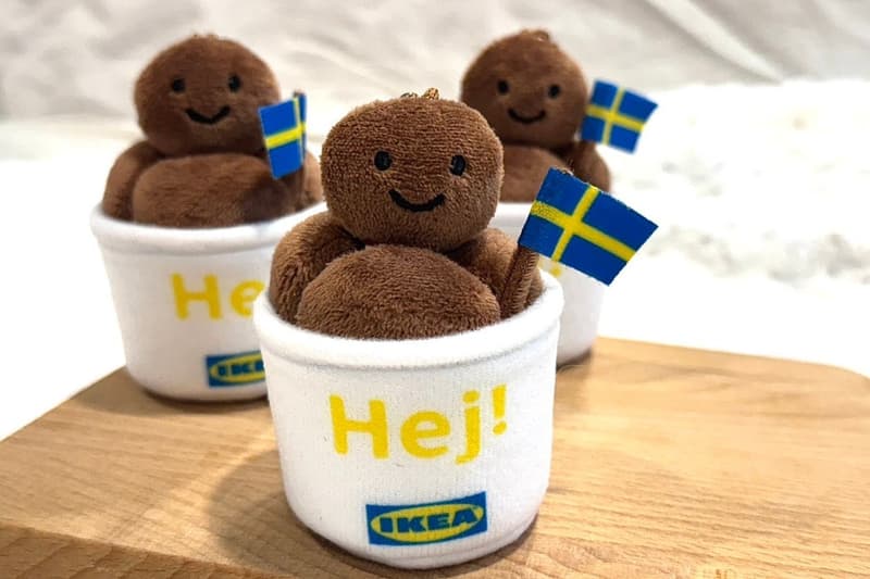 IKEA Swedish Meatballs doll Keychain taiwan