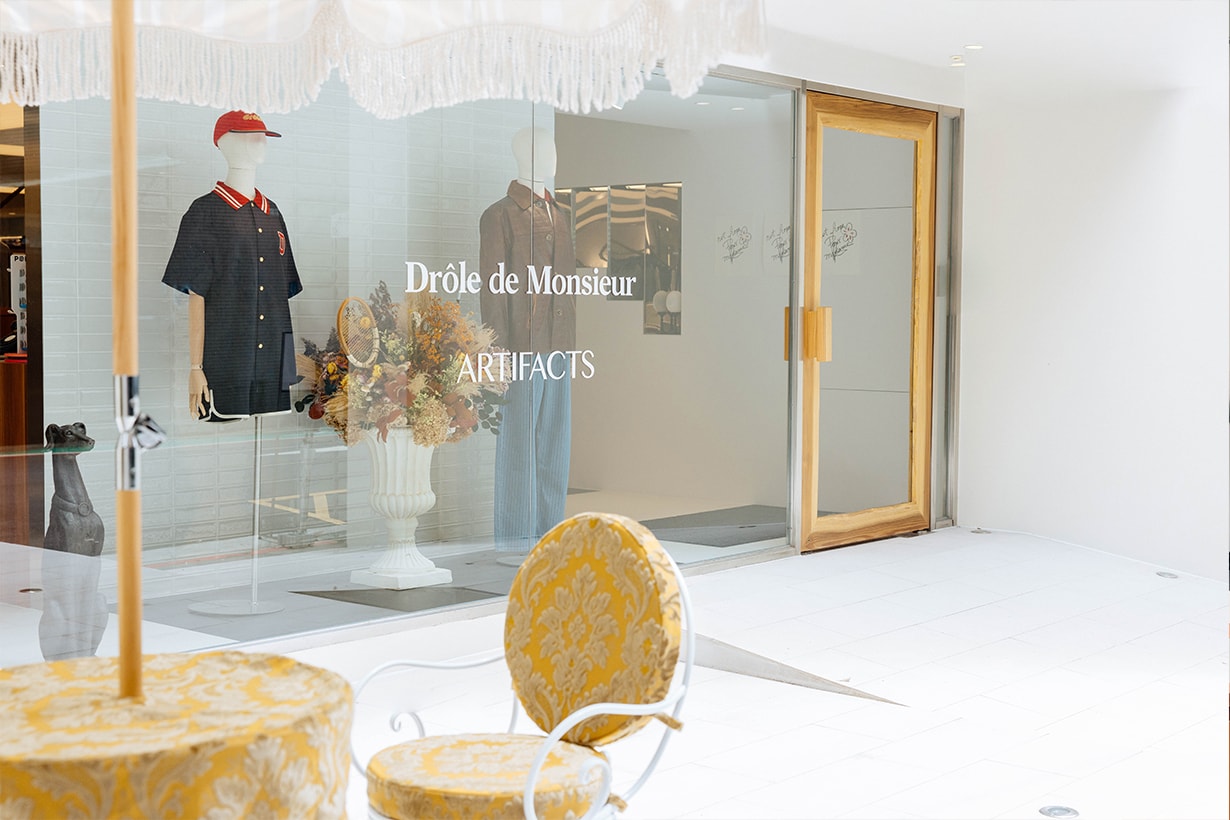 artifacts 14th anniversary brand new ZHONGXIAO DUNHUA Drôle de Monsieur pop-up flagship