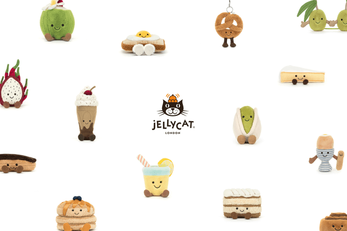 不只爆紅的「開心果」必買:肉桂捲、法棍、起司 ... Jellycat 把食物都變成可愛娃娃!