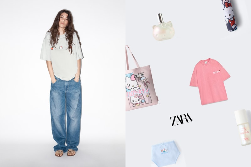 Zara x Hello Kitty 剛剛好的可愛！聯名敲碗已久，終於第一次推出女裝！