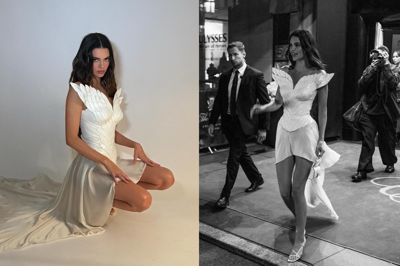 Kendall Jenner 社交媒體發文回憶往年造型，仙氣飄飄宛如「天使下凡」！