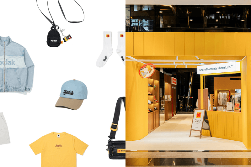KODAK APPAREL Highlight Brands Taiwan pop-up open