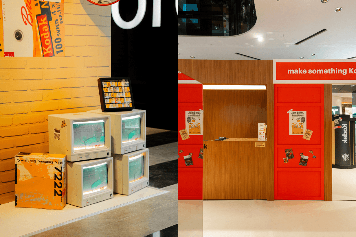 KODAK APPAREL Highlight Brands Taiwan pop-up open