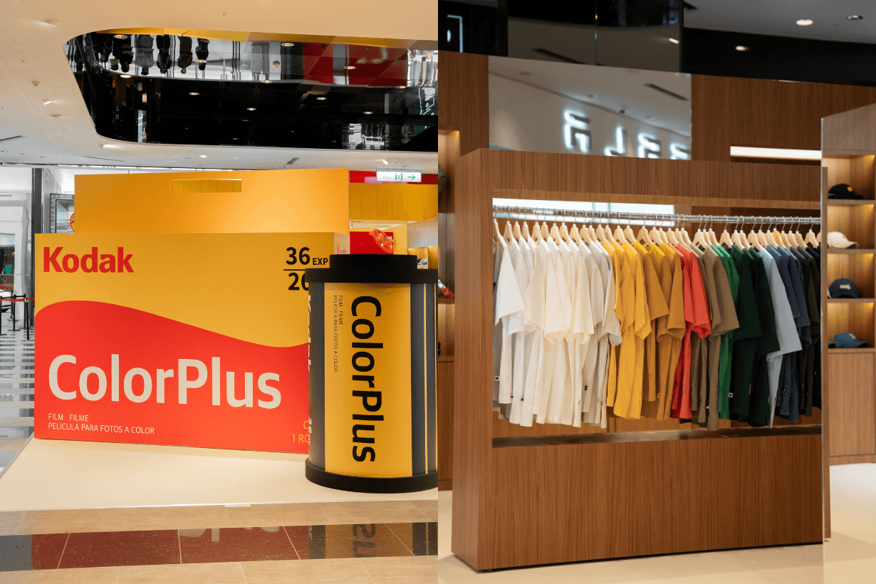 KODAK APPAREL Highlight Brands Taiwan pop-up open
