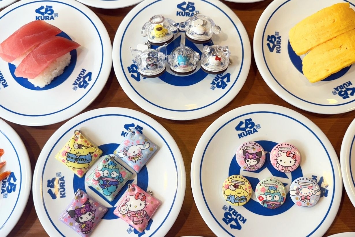 Kura Sushi Sanrio Characters Collaboration Gacha