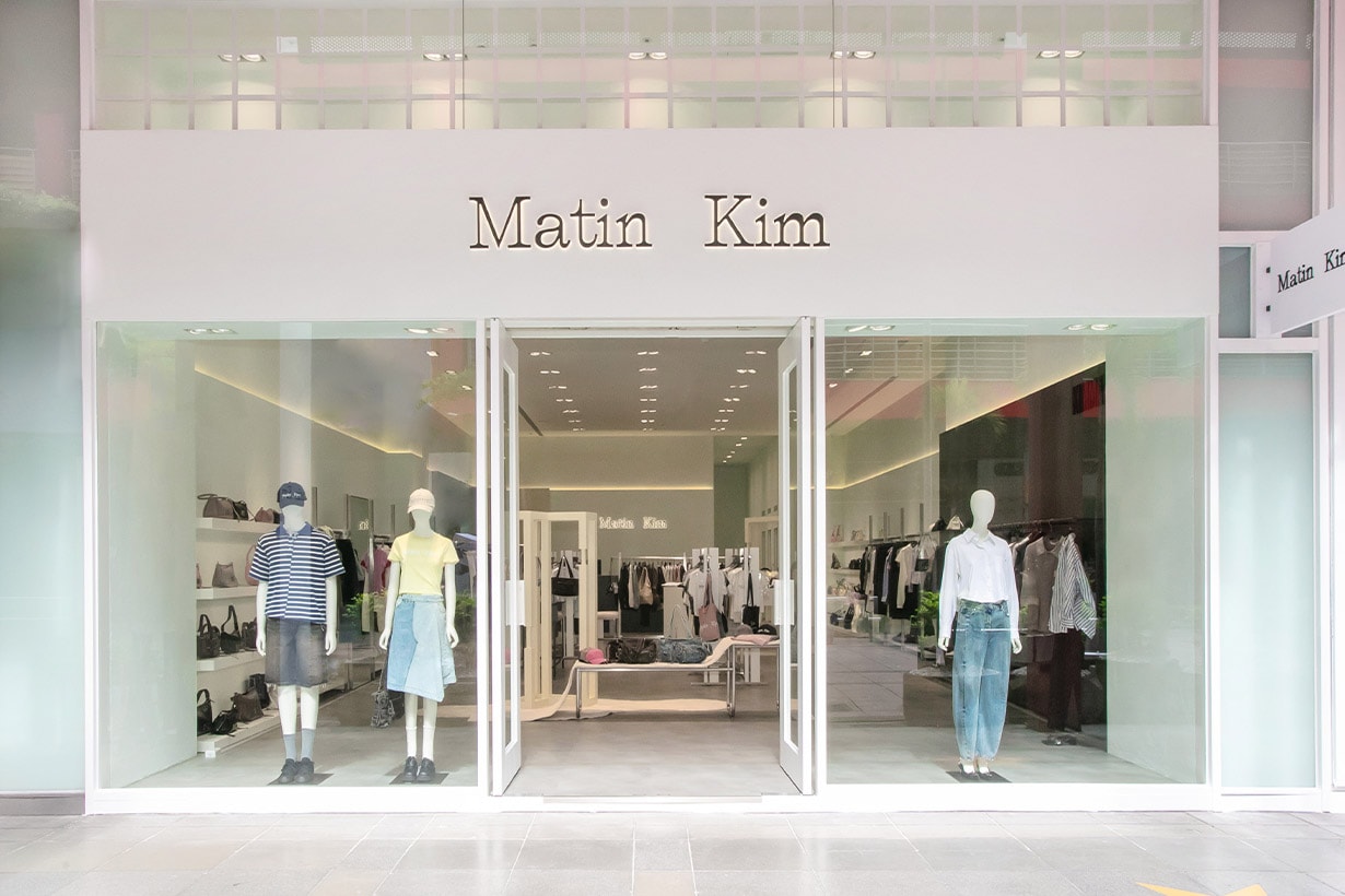 matin kim kimmatin taipei flagship store xinyi open