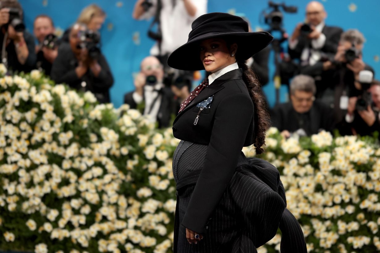 Met Gala 2025 Rihanna pregnant third child