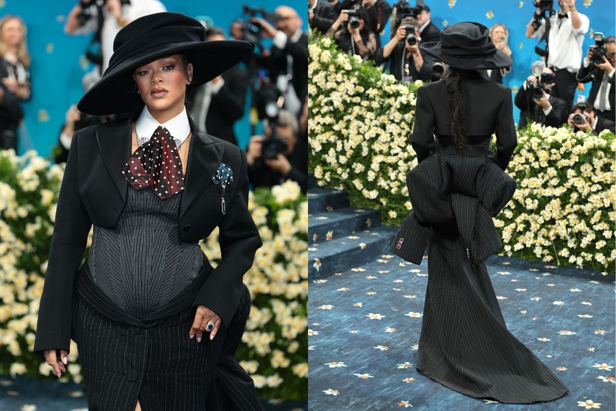 Met Gala 2025 Rihanna pregnant third child