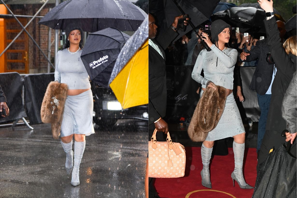 Met Gala 2025 Rihanna pregnant third child