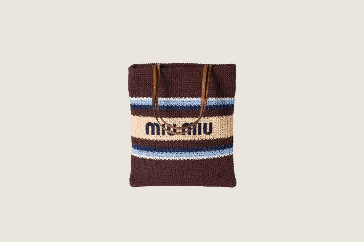 miu miu summer style Handbags Ivy Wander Beau woven fabric
