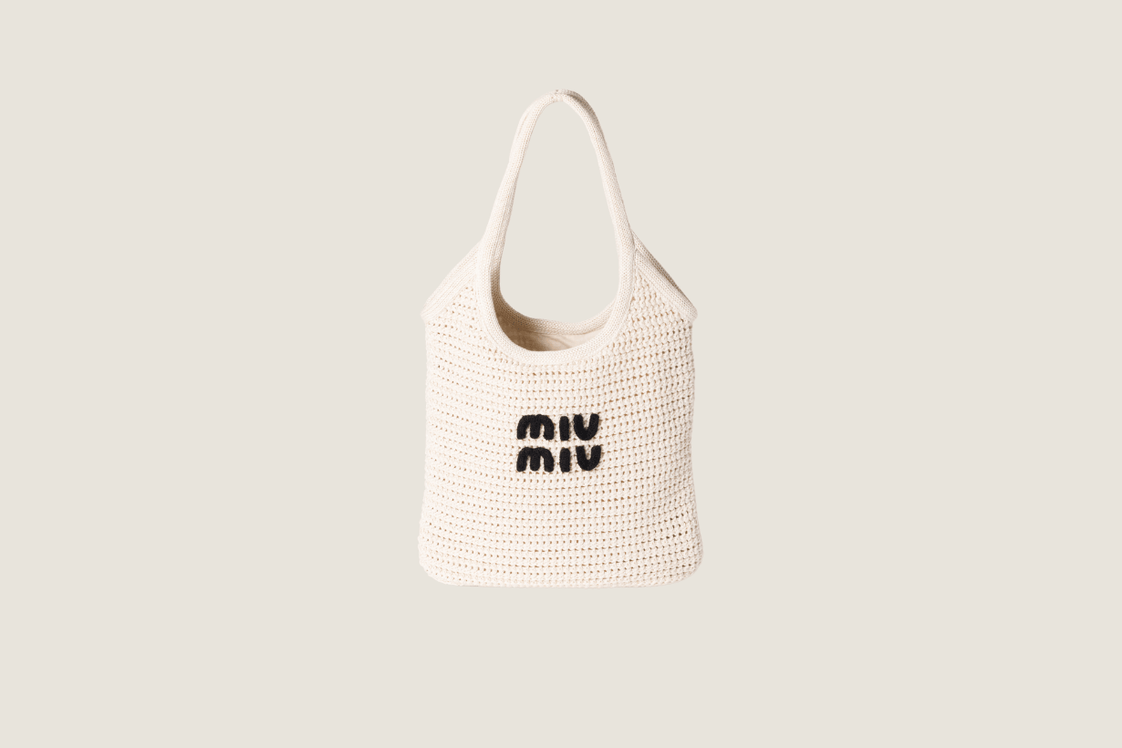miu miu summer style Handbags Ivy Wander Beau woven fabric