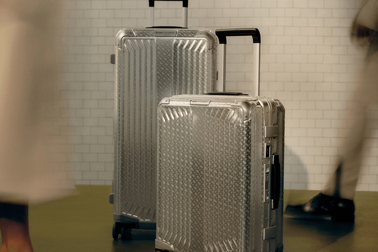 Samsonite x BOSS Next Destination Collaboration LITE-BOX ALU