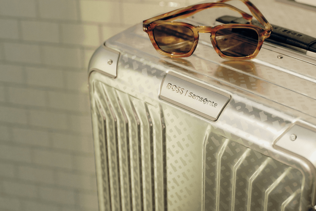 Samsonite x BOSS Next Destination Collaboration LITE-BOX ALU