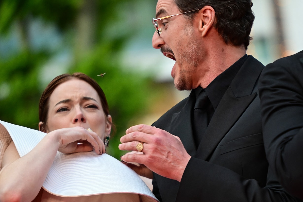 emma stone cannes bee eddington pedro austin red carpet