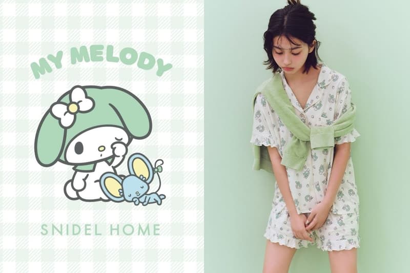 SNIDEL HOME x MY MELODY 首個夢幻聯乘登場:毛巾髮帶、髮夾、毛毛拖鞋及公仔掛飾…