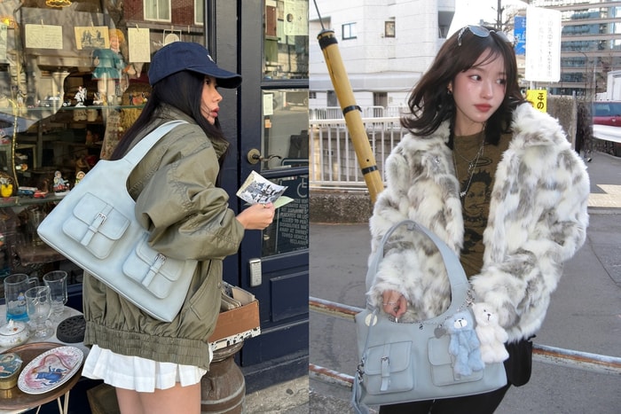 讓人心動的藍色手袋：Stand Oil 春夏新品復古學院風 Fika Bag，日韓女生搶著入手！