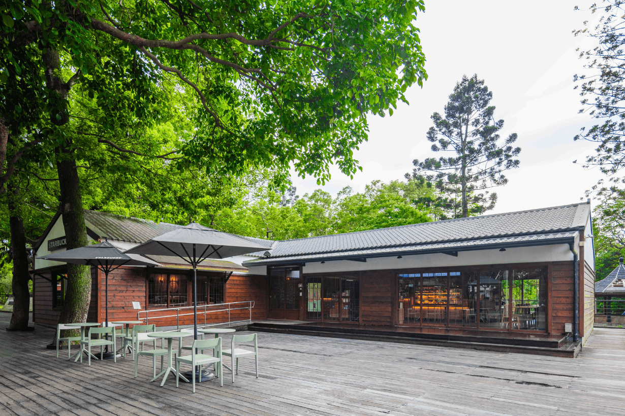 Starbucks Japanese style cafe taiwan Taoyuan Daxi