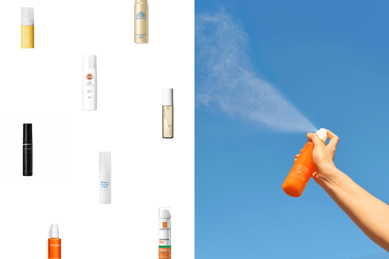 sunscreen spray 10 item summer skincare