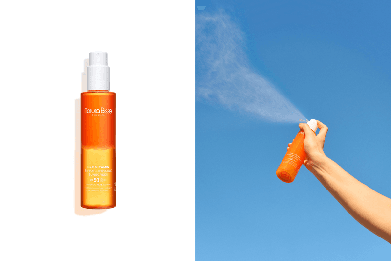 sunscreen spray 10 item summer skincare