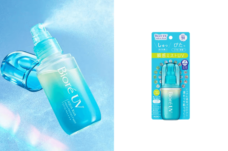 sunscreen spray 10 item summer skincare