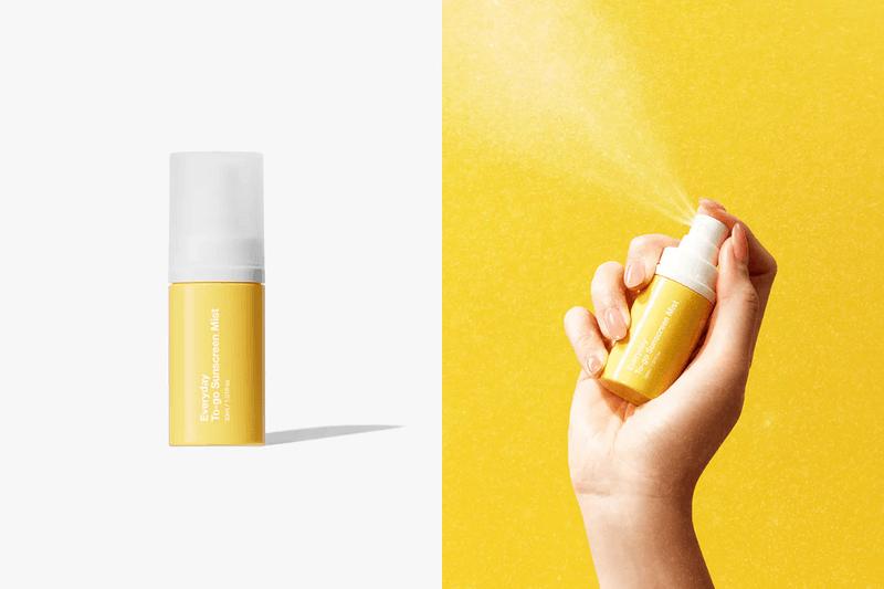 sunscreen spray 10 item summer skincare