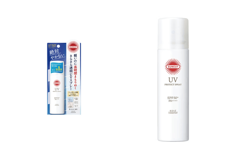 sunscreen spray 10 item summer skincare