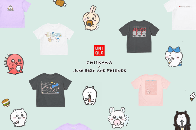 夏日療癒感再升級:Uniqlo UT 聯名人氣插畫家 Nagano,吉依卡哇、長野熊與朋友們...小可愛全集合!