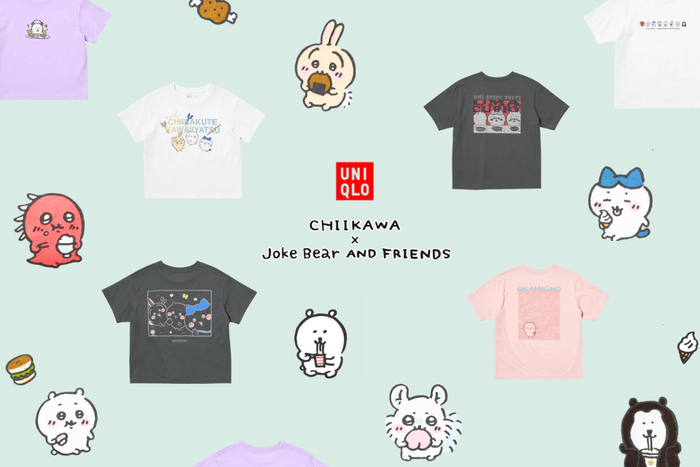 夏日療癒感:UNIQLO 聯名人氣插畫家,Chiikawa、長野熊...小可愛全集合!